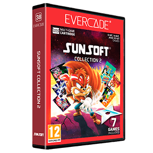 Cartucho Evercade Sunsoft Collection 2