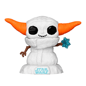 Figura Pop Star Wars The Mandalorian Holidays: Grogu SNWMN
