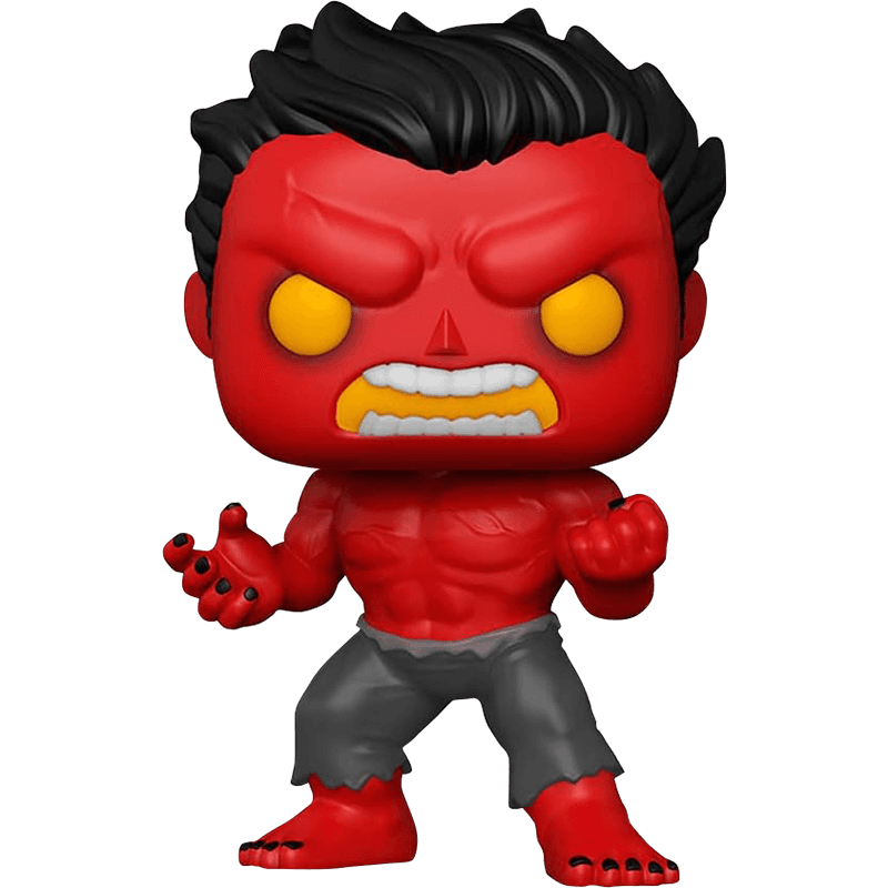 Figura Pop Marvel Holidays: Hulk rojo