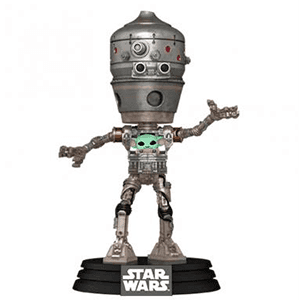 Figura Pop Star Wars The Mandalorian: Grogu IG-12