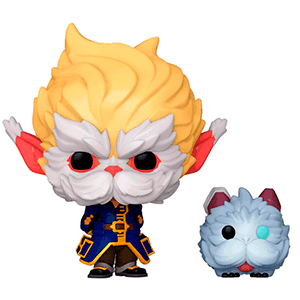 Figura Pop League of Legends Arcane: Heimerdinger con Poro