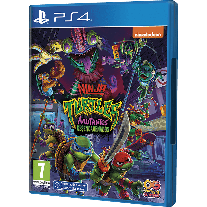 Teenage Mutant Ninja Turtles: Mutantes Desencadenados PS4