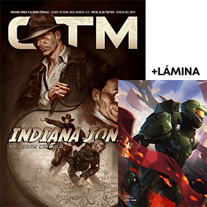 Revista GTM número 109 + lámina exclusiva Halo Infinite + Carta Pixel Forge de Sora Kingdom Hearts III