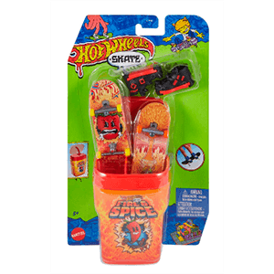 Hot Wheels Skate Caja de Chicles con 2 Monopatines Surtidos