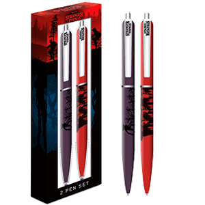 Pack 2 Bolígrafos Premium Stranger Things