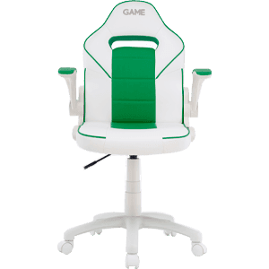 GAME GT JR Blanco-Verde - Silla Gaming - Reacondicionado