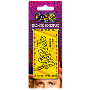 Marcapáginas Willy Wonka & La fábrica de chocolate