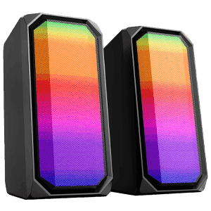 GAME SP-GLOW Altavoces Gaming 2.0 RGB - Reacondicionado