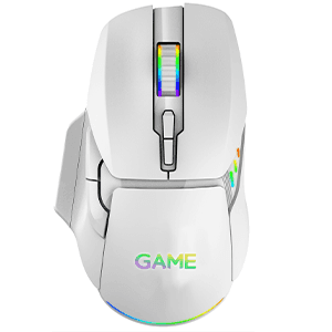 GAME MX-W3 Ratón Inalámbrico Gaming RGB 3200DPI Blanco - Reacondicionado