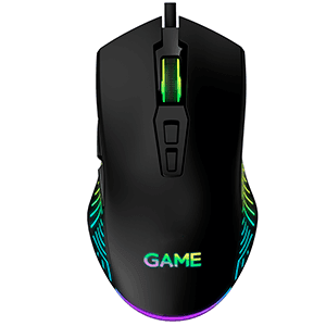 GAME MX3 Ratón Gaming RGB 7200DPI Negro - Reacondicionado