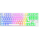 GAME KX3 Membrana TKL RGB Spanish Layout Blanco - Teclado Gaming