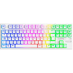 GAME KX3 Membrana TKL Gaming RGB Negro - Teclado Gaming - Reacondicionado