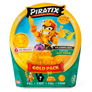 Piratix Golden Treasure - Gold Pack - Surtido