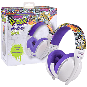 Indeca Graffiti Bluetooth PC - PS5 - PS4 - XBOX - Switch - Movil - Auriculares Gaming