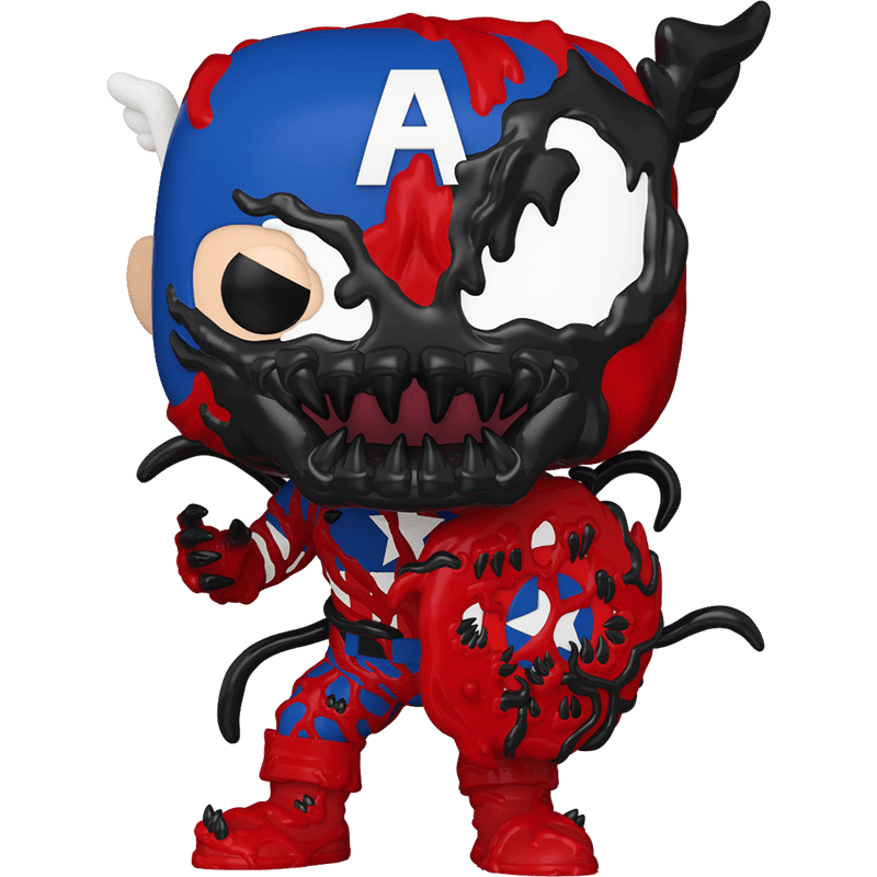 Figura Pop Marvel: Carnageized Captain America