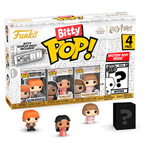 Bitty POP Pack 4 Figuras Harry Potter Ron Weasley