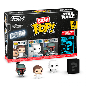 Bitty POP Pack 4 Figuras Star Wars Leia