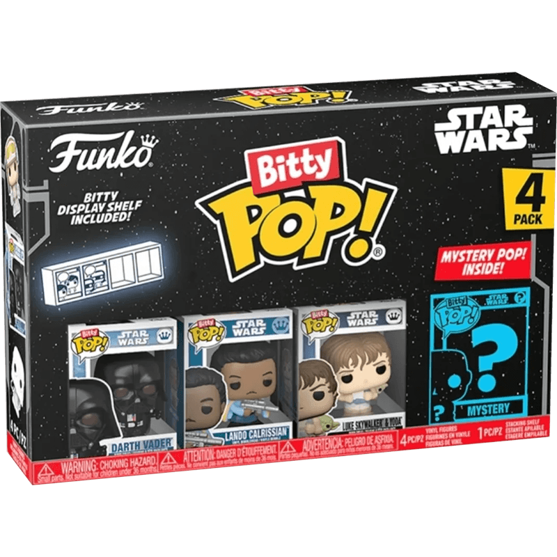 Bitty POP Pack 4 Figuras Star Wars Darth Vader