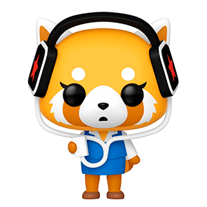 Figura Pop POP Sanrio: Aggretsuko with headphones