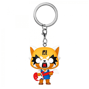Llavero POP Keychain: Aggretsuko with Guitar