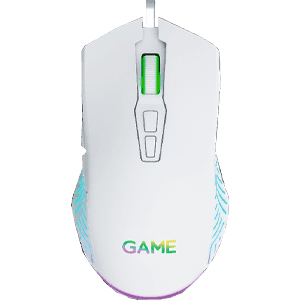 GAME MX3 Ratón Gaming RGB 7200DPI Blanco - Reacondicionado