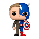 Figura Pop Marvel Comic: Split Captain A/Steve R