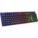 GAME KX3 Membrana RGB Rainbow Spanish Layout Negro - Teclado Gaming