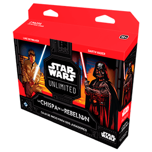 Caja de Inicio Star Wars Unlimited: La Chispa de la Rebelión - Reacondicionado
