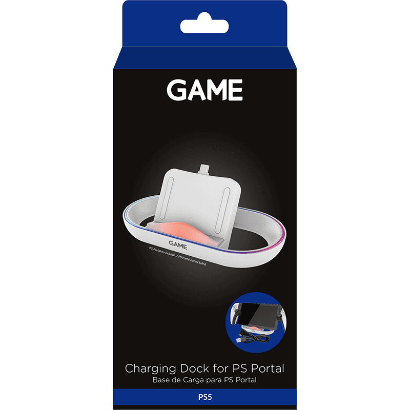 GAME GM33660 Soporte y cargador para PlayStation Portal