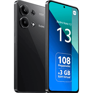 Xiaomi Redmi Note 13 6,67" 6GB+128GB 108+8+2Mpx Negro - Seminuevo