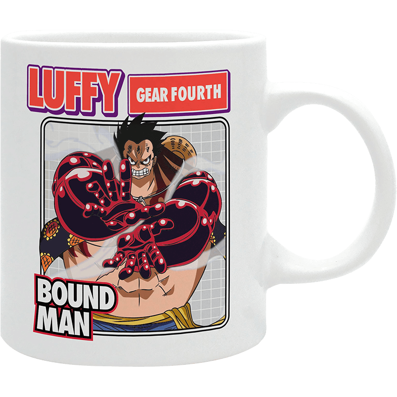 Taza One Piece Luffy Gear 4th Bound man 320ml