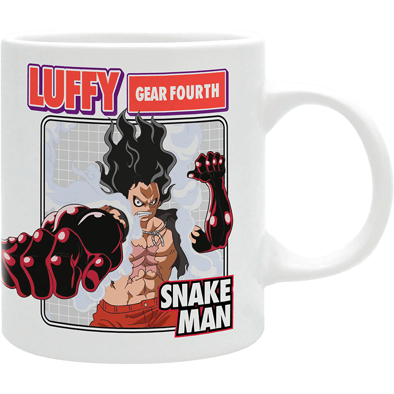 Taza One Piece Luffy Gear 4th Snake man 320ml