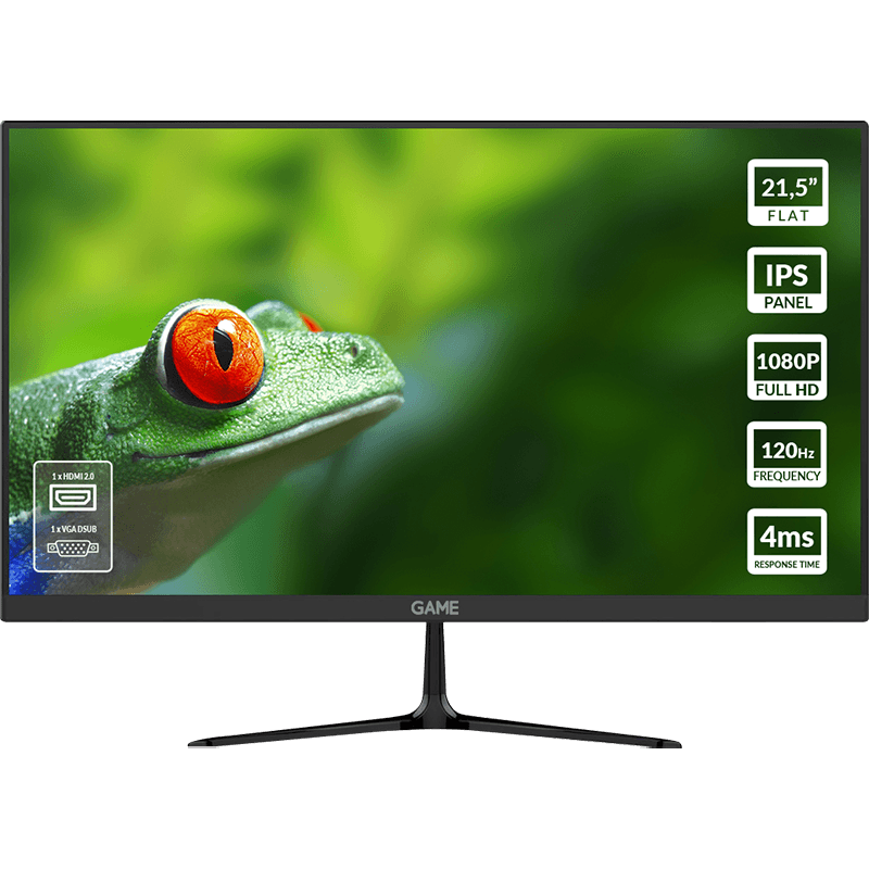 GAME M22I2 22´´ - IPS - Full HD - 100Hz - Monitor Multimedia y Oficina