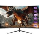 GAME Monitor M24GC7 Curvo  24" Full HD 1Ms 200Hz Altavoces Leds Rgb- Monitor Gaming