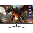 Game M27GC7 Monitor 27´´ Curvo Va Full HD, 200Hz Altavoces 3w Leds Rgb traseros- Monitor Gaming
