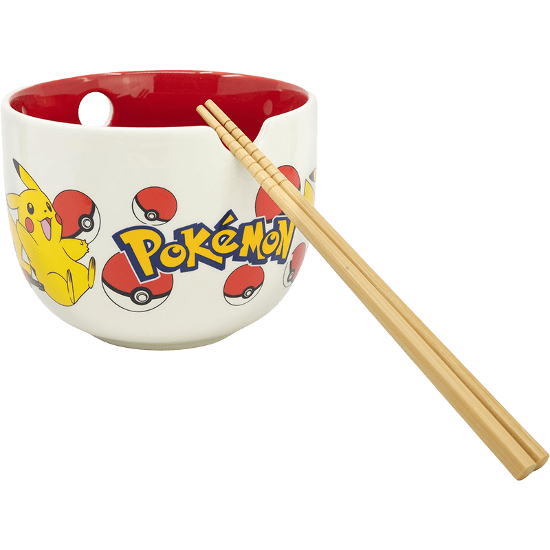 Bowl de Ramen con palillos Pokemon