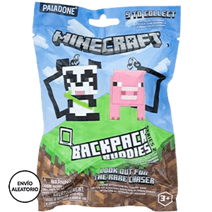 Colgante 3D figuras Minecraft para mochilas y bolsos (surtido)