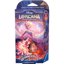 Disney Lorcana: Shimmering Skies Starter Deck B - Amethyst And Ruby  (Inglés)