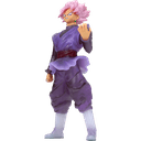 Figura Dragon Ball Super Clearise Super Saiyan Rose Goku Black de 19cm