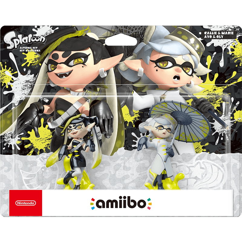 Pack 2 amiibo Splatoon Callie y Marie