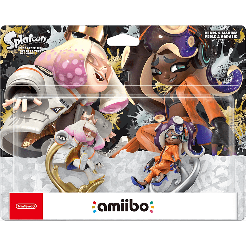 Pack 2 amiibo Splatoon Pearl y Marine