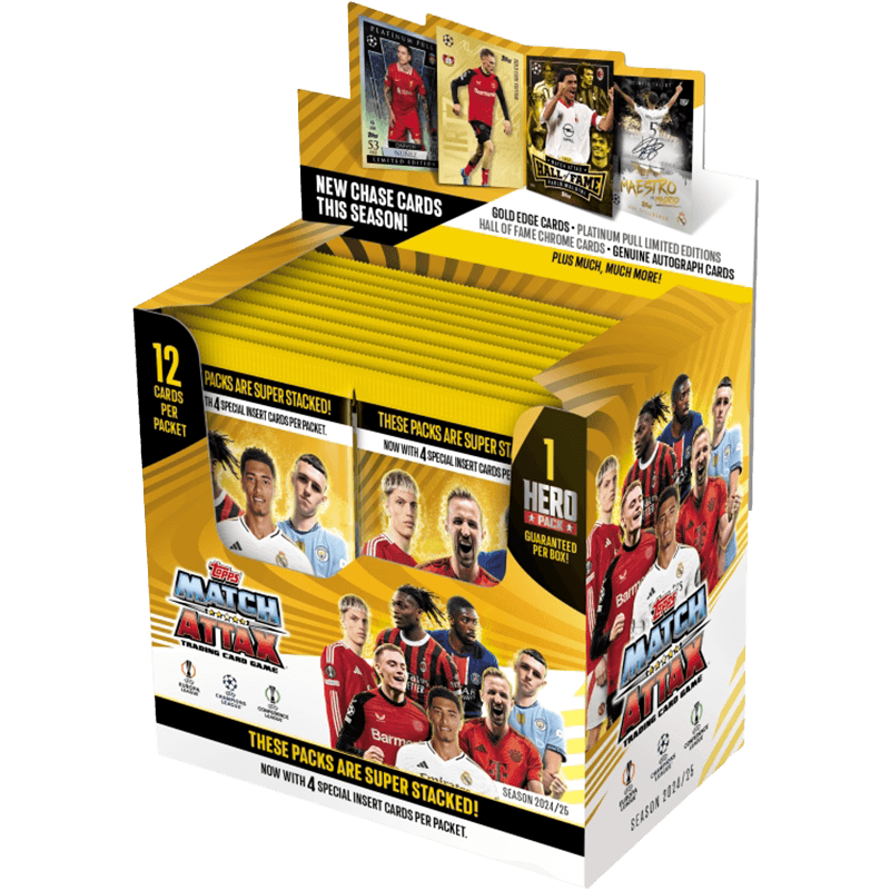 Sobre de cartas Match Attax UCL 2024-25