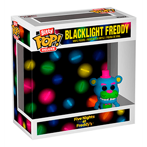 Bitty POP Deluxe FNAF Freddy en escenario