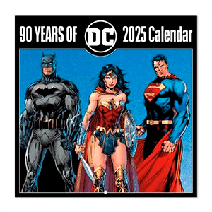 CALENDARIO 2025 DC COMICS 90 ANIVERSARIO 30X30cm