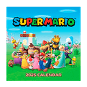 CALENDARIO 2025 SUPER MARIO 30X30cm