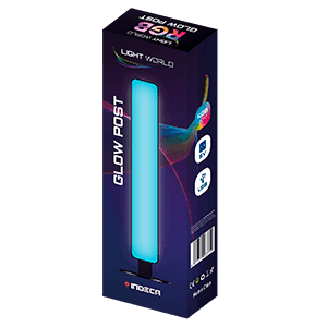 Lampara RGB GLOW POST con mando a distancia