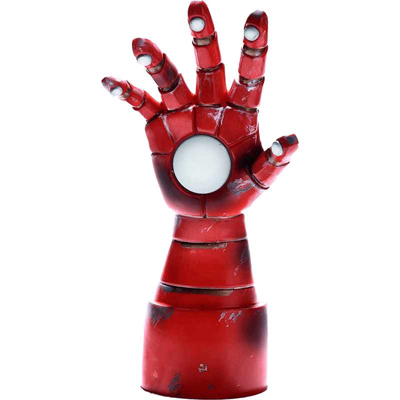 Lampara guantelete Iron Man