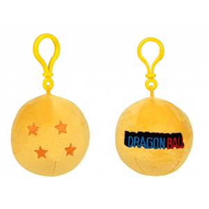 Peluche Llavero Dragon Ball Bola 4 Estrellas de 8cm