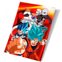 POSTER 3D 38X58CM BATTLE OF GODS GOKU VEGETA FAMILY DRAGON BALL SUPER 38X58cm