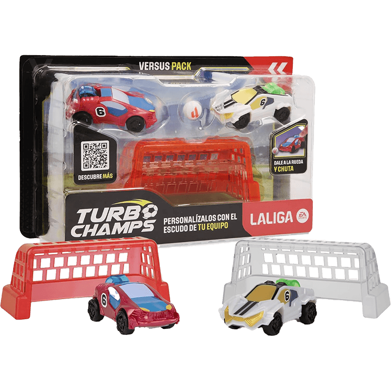 Pack de 2 coches Turbo Champs LA LIGA Versus Pack